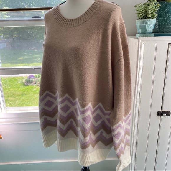 J. Crew Geometric Fair Isle Sweater - Picture 6 of 13